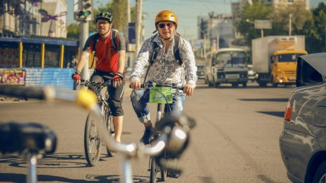 Воронеж стал третьим по количеству участников всероссийской акции «На работу на велосипеде»