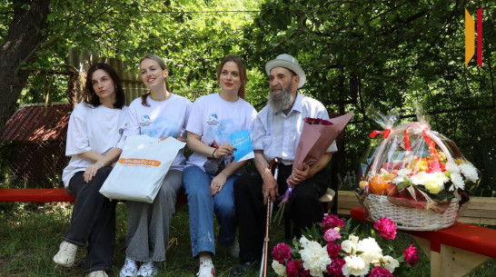 Воронежский ветеран Владимир Михин отпраздновал 100-летие