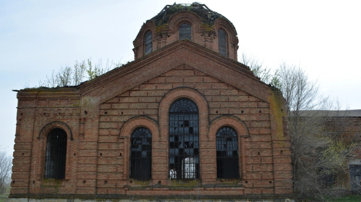 Воронежский разрушенный храм