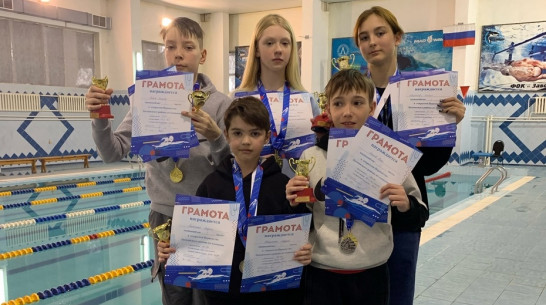 Кантемировские пловцы завоевали 10 медалей на открытом первенстве Лискинского района