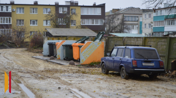 В Терновке благоустроят подъездные пути к 17 контейнерным площадкам