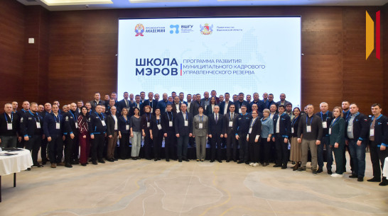 В Воронеже стартовала программа кадрового управленческого резерва «Школа мэров»
