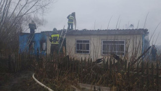 В Воронежской области мужчина погиб при пожаре на Веселой улице