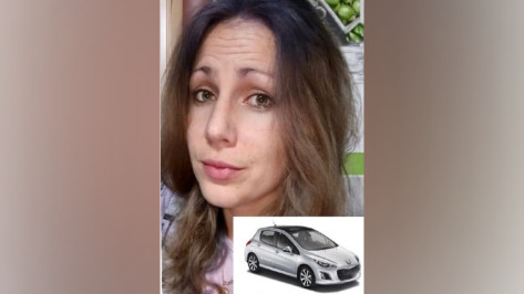 В Воронежской области разыскивают 33-летнюю женщину с татуировкой на сером Peugeot