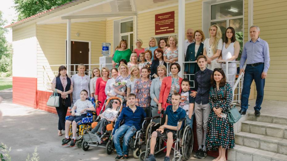 В Воронеже торжественно открыли игровую и прогулочные зоны на территории детского хосписа 