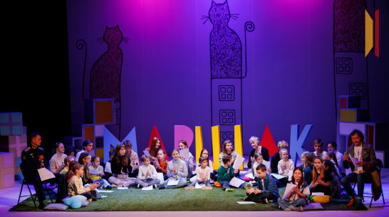 Ветеран СВО Вячеслав Левин принял участие в эстафете – чтении стихов Маршака в Воронежском ТЮЗе