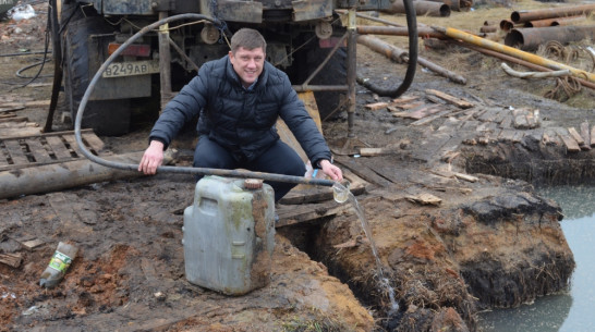 В семилукском поселке Латная построили 1-ю очередь водопровода