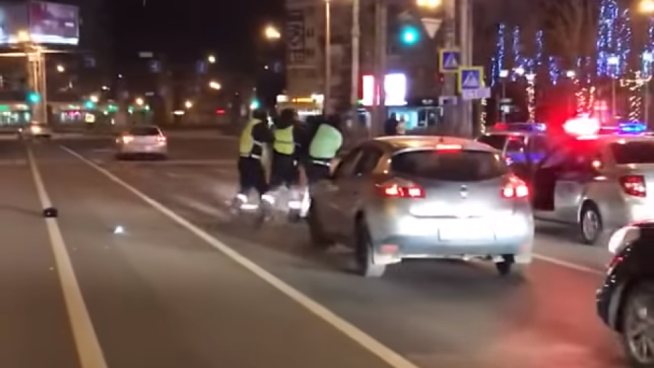 Воронежская полиция: инициатор большой погони на Mercedes-Benz был пьян