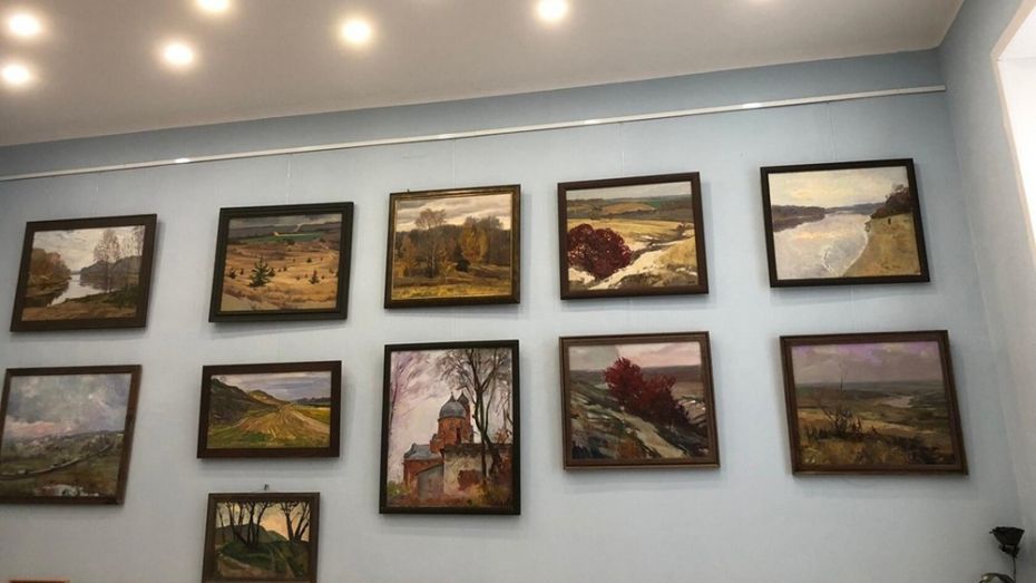 Во всех селах Верхнемамонского района пройдет выставка работ воронежских художников