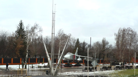 Музыкальный памятник летчикам установили под Воронежем для съемок фильма