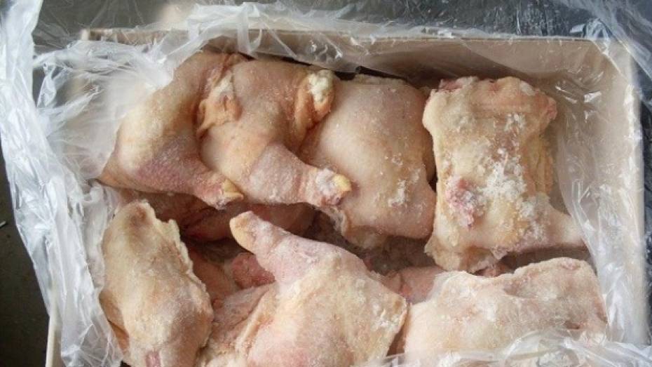 40 тонн мяса птицы, задержанные на воронежской таможне, оказались опасными для здоровья и жизни