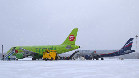 Авиакомпания S7 откроет 2 дневных рейса из Воронежа в Москву
