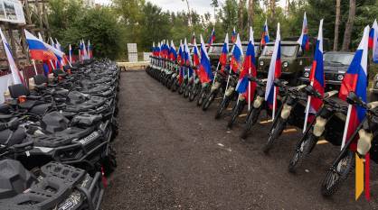 В Воронеже передали более 50 единиц техники бойцам СВО от фонда Первоверховных апостолов Петра и Павла