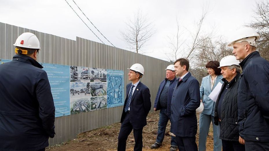 Спикер облдумы оценил работы по строительству мегашколы на Московском проспекте в Воронеже