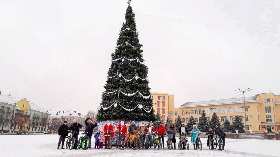 В Лисках новогодний велозаезд состоится 29 декабря