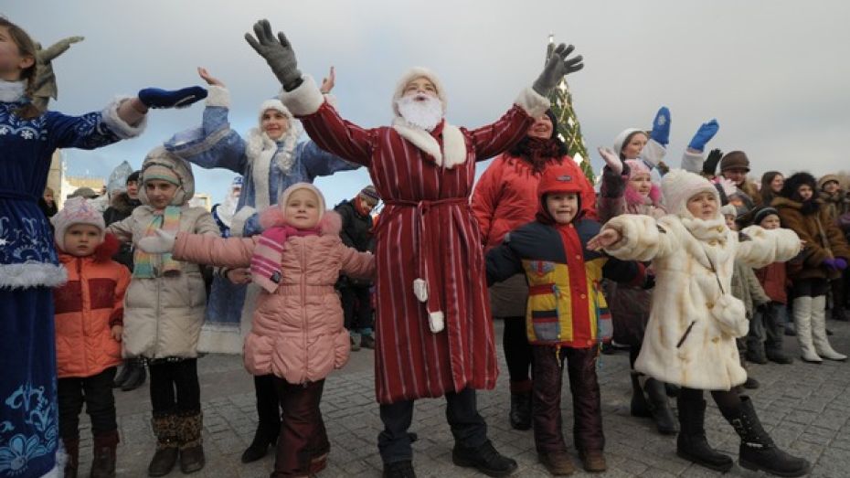 Опубликован полный список новогодних гуляний в Воронеже