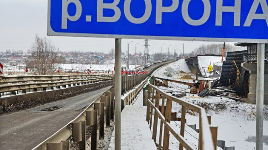 ФКУ «Черноземуправдор» спасает временный мост в Борисоглебском районе от скорого паводка