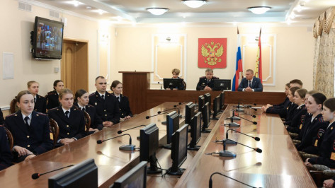 Воронежские полицейские приняли участие в заседании Общественного совета при МВД России