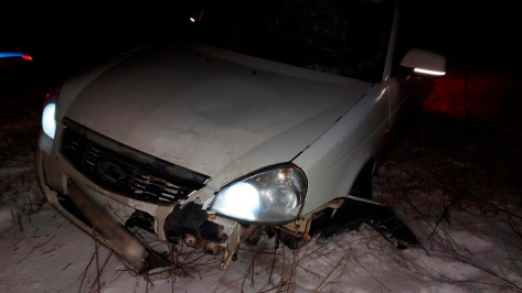 «Лада Приора» насмерть сбила 42-летнего жителя Воронежской области