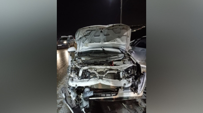 Под Воронежем водитель Audi A6 вылетел на встречку и устроил массовое ДТП