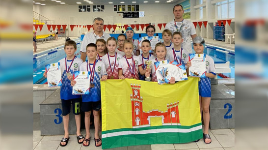 Рамонские пловцы выиграли 7 золотых медалей на открытом первенстве района