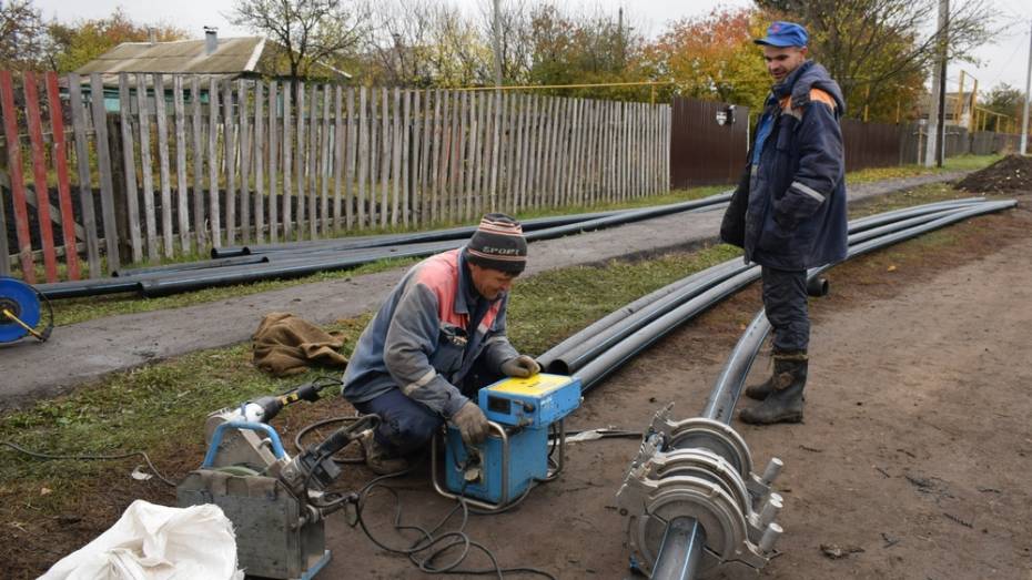 В Грибановке построят водопровод за 33,9 млн рублей
