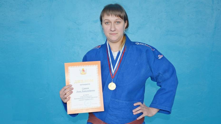 Поворинская дзюдоистка стала чемпионкой области