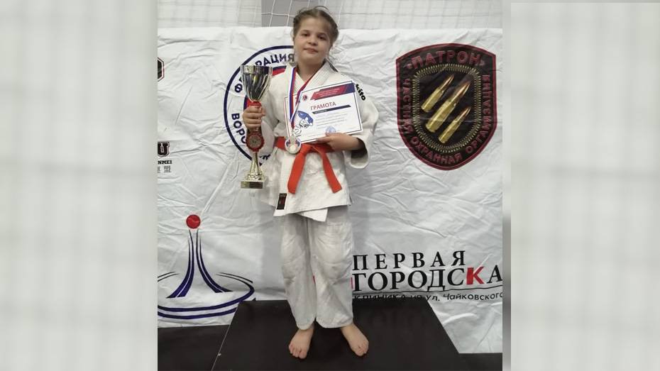 Поворинская дзюдоистка выиграла «серебро» областного турнира