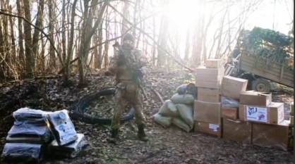 Воронежцы отправили гуманитарную помощь бойцам ВС РФ на Курском направлении и в ЛНР