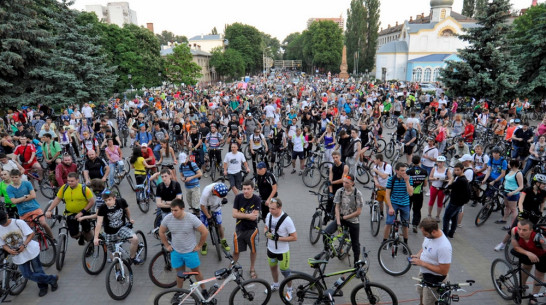 Активисты «ВелоВоронежа» помогли организовать Велоночь в Петрозаводске