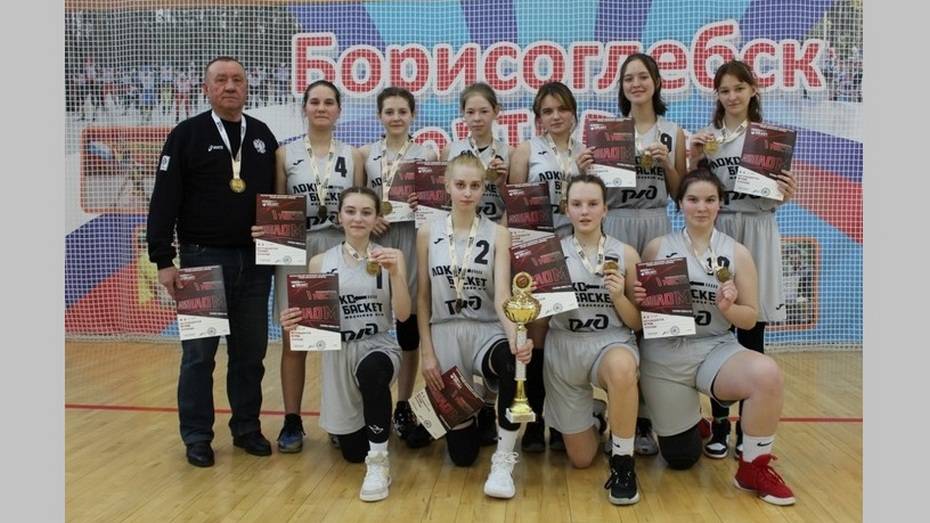 Эртильские баскетболистки завоевали «золото» зонального этапа школьного турнира