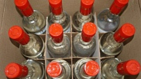 У жителя Лисок изъяли 40 бутылок «левой» водки