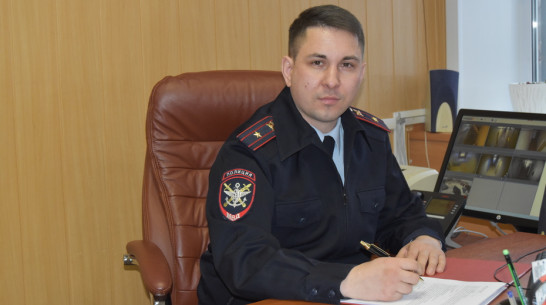 В Поворино новым начальником транспортной полиции назначили Виктора Мезенцева