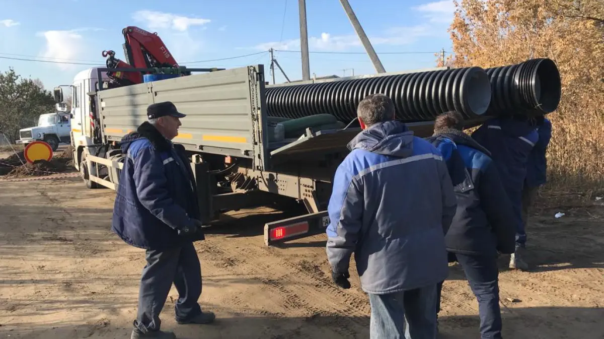 В воронежском райцентре засорился городской канализационный коллектор