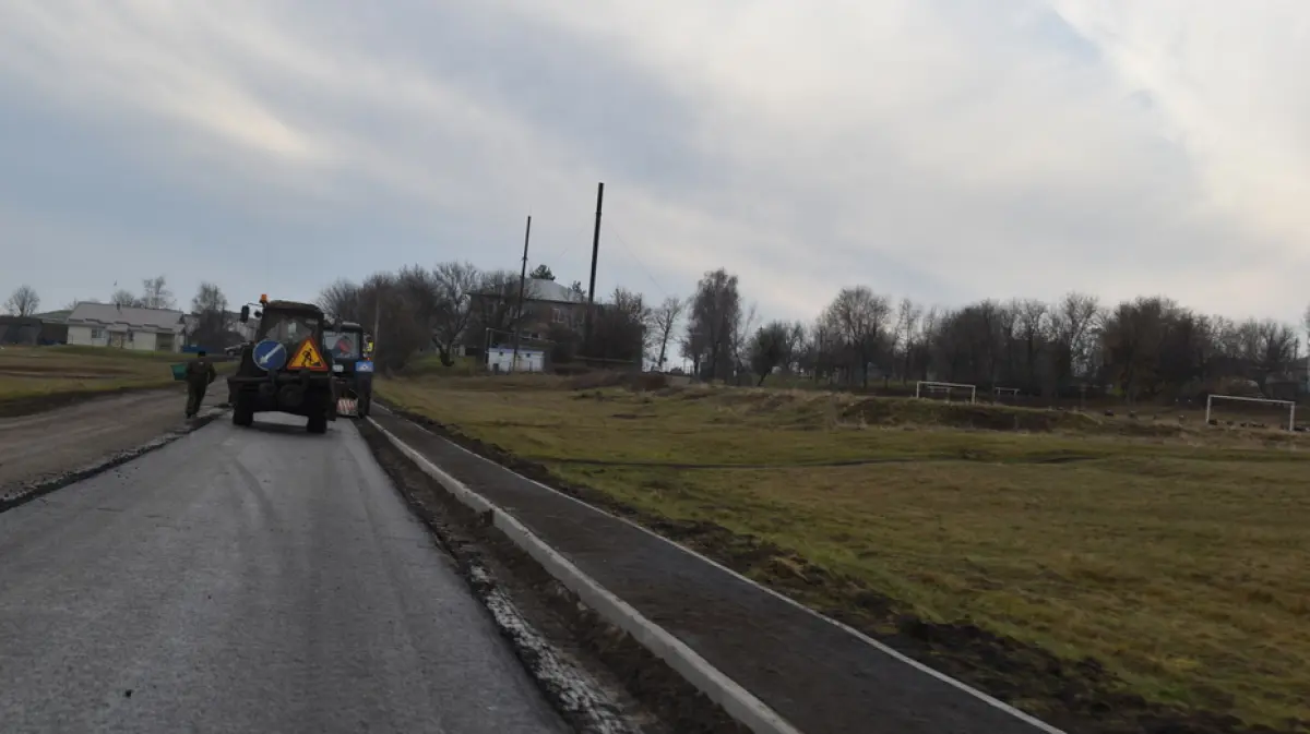 В кантемировском селе Бондарево после обращения в приемную губернатора  сделали дорогу