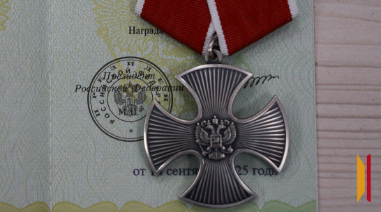 В Каменском районе семье бойца СВО передали орден Мужества