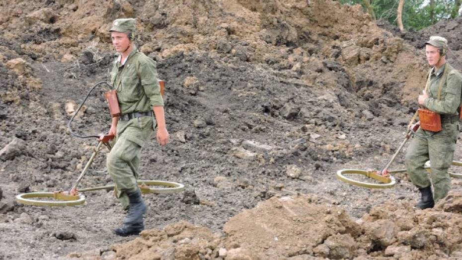Военные нашли под Кантемировкой очередную авиабомбу