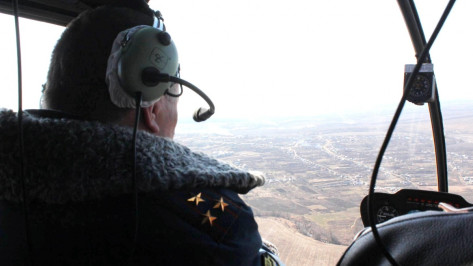 Вертолет МЧС из Воронежа аварийно сел под Тулой