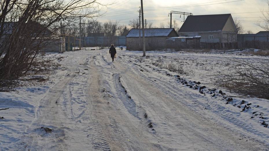 В лискинском поселке Давыдовка заасфальтируют 7 улиц