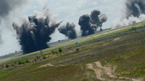 Два артиллерийских снаряда взорвали под Воронежем