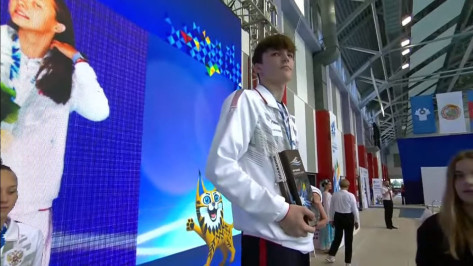Воронежский пловец Роман Жидков завоевал еще одну золотую медаль на Играх стран СНГ