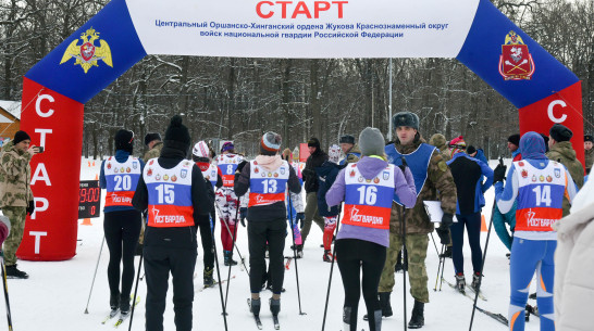 В Воронеже стартовали соревнования по лыжным гонкам и офицерскому троеборью среди росгвардейцев