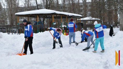 Борисоглебск впервые посетил отряд ветеранов снежного десанта «Буран»
