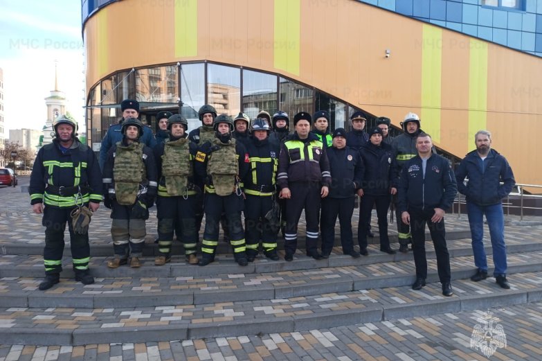 пожарные учения Нововоронеж