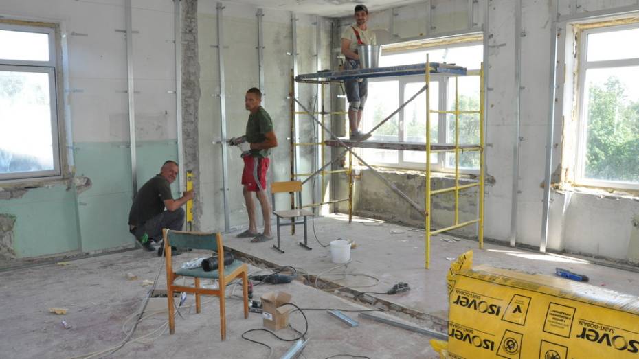 В Эртильском районе на ремонт школ потратят более 21 млн рублей