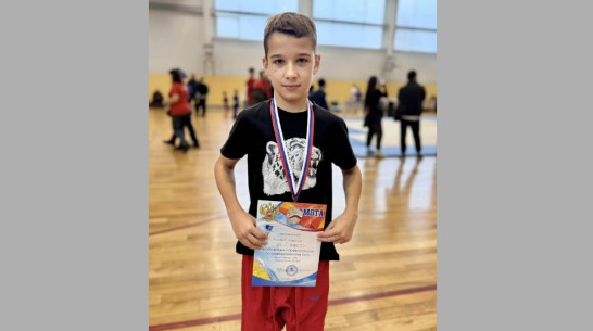 Борисоглебец стал серебряным призером областных соревнований по универсальному бою