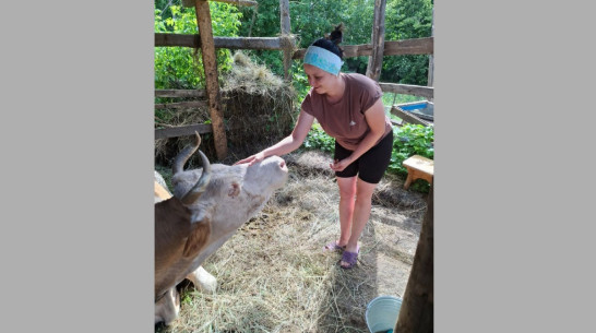 Многодетная семья ветерана СВО из Подгоренского района заключила соцконтракт