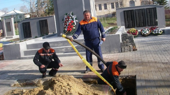 В Нижнедевицке появится вечный огонь