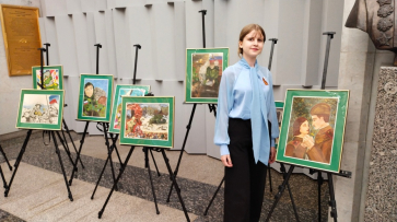 Юная бобровская художница стала лауреатом патриотической акции «Рисуем Победу»