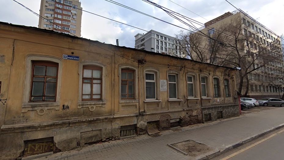 В центре Воронежа планируют создать защитную зону вокруг Дома Кашкина